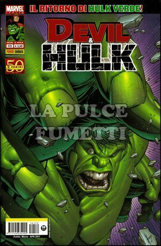 DEVIL E HULK # 172 - SHADOWLAND - WORLD WAR HULKS